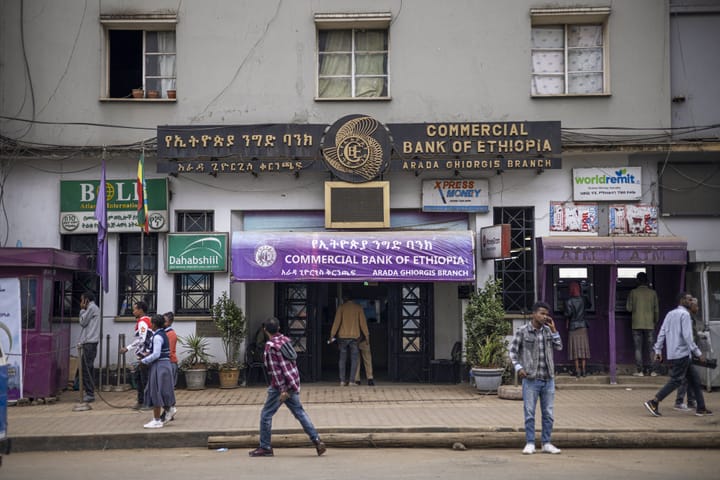 Ethiopia's biggest bank rebounds from free money glitch