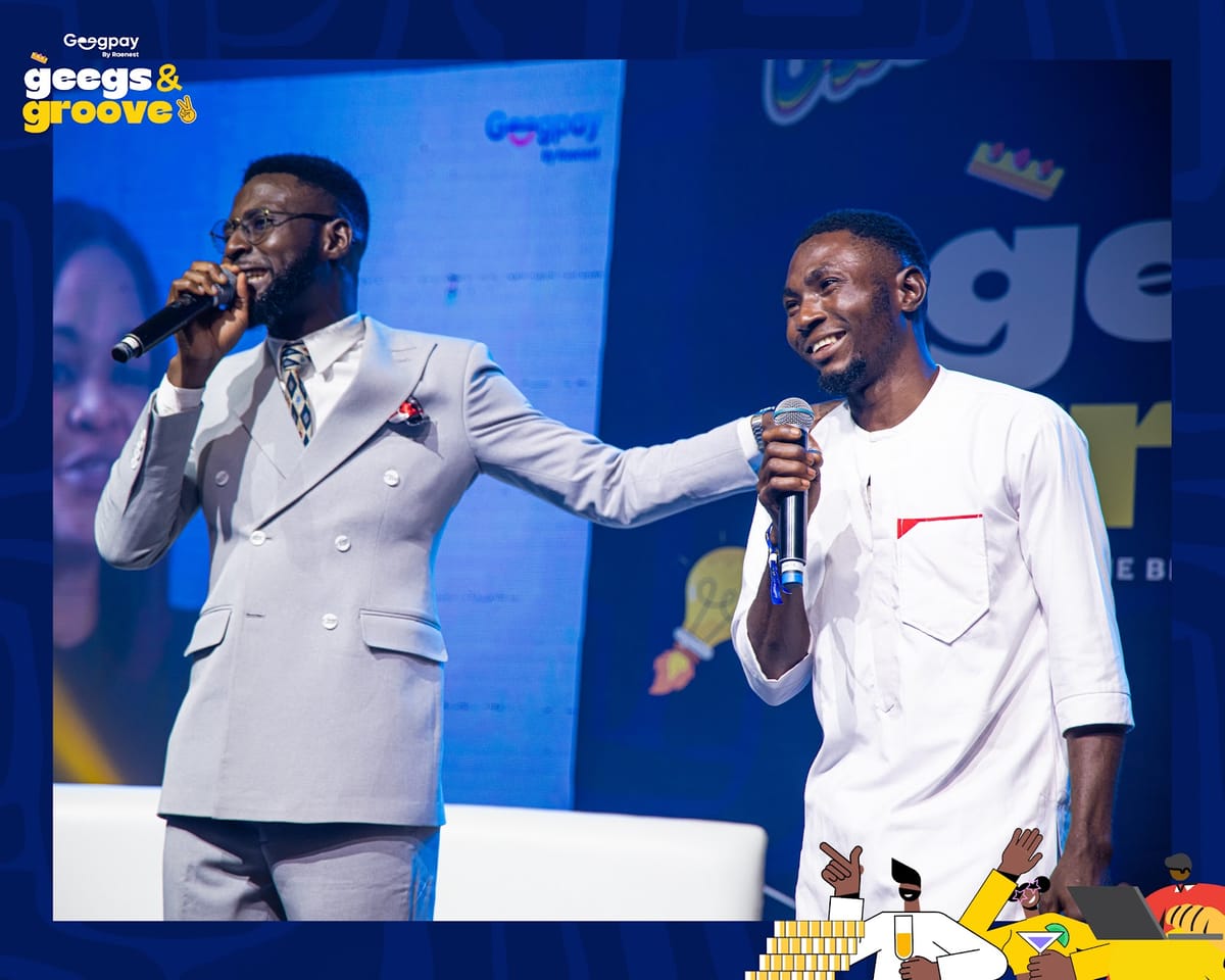 Over 600 Nigerian freelancers and creators gathered at the Geegs & Groove Festival